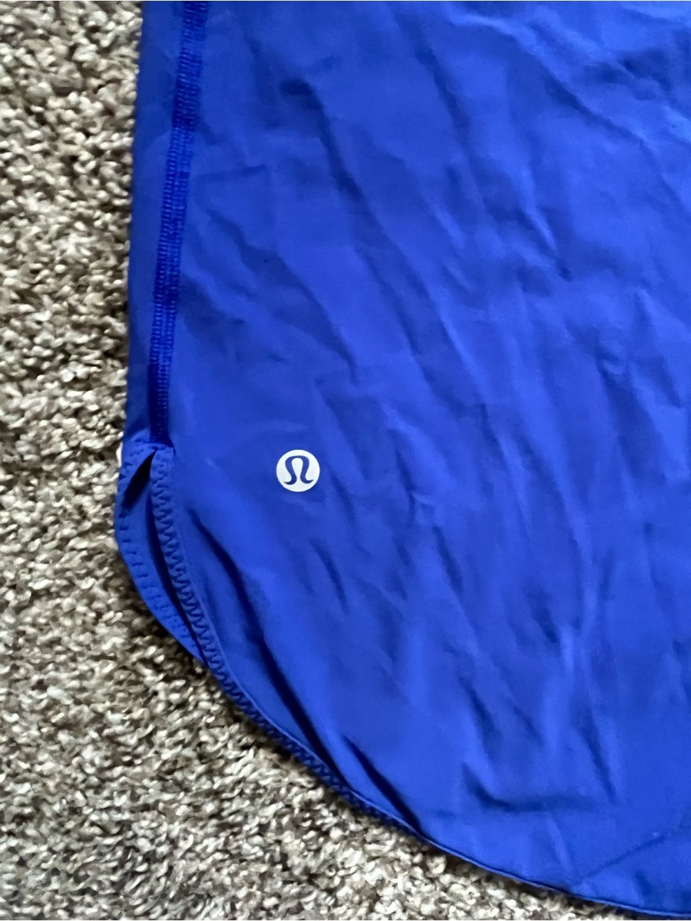 SOLD athletica Blue Racerback Tank Top - Picture 2 of 6